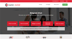 Desktop Screenshot of captaincontrat.com
