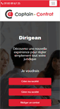 Mobile Screenshot of captaincontrat.com